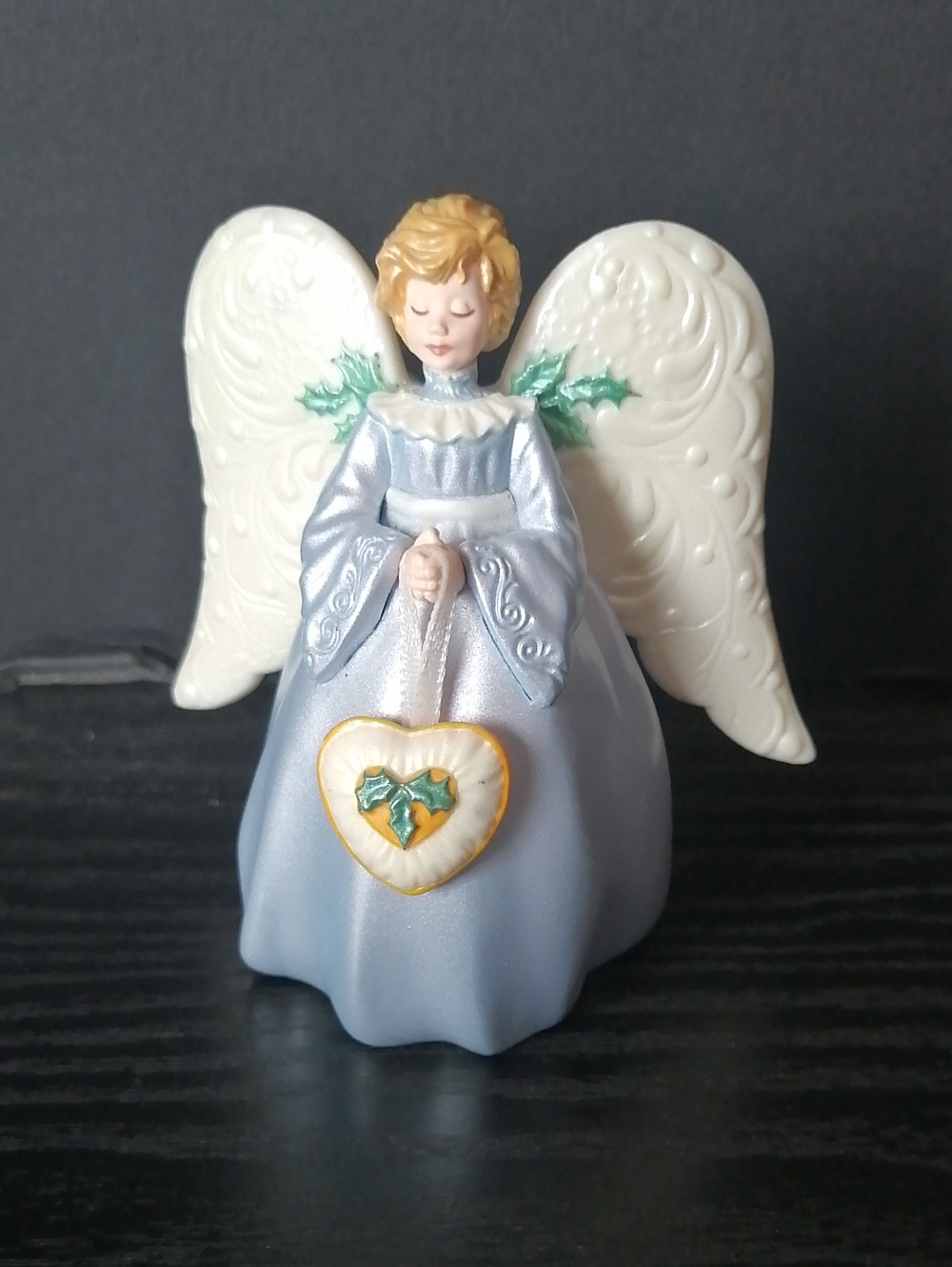 1998 Hallmark Keepsake Victorian Angel Miniature Tree Topper Christmas Ornament